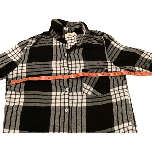 Thread & Supply Plaid Button Down Shirt Long Sleeve Casual Everyday - Picture 7 of 9